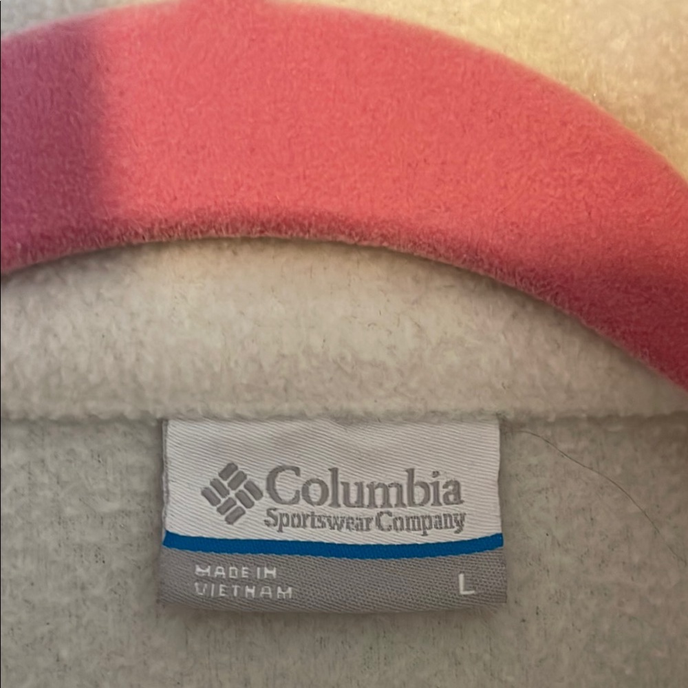 Columbia Ivory Fleece Vest - Picture 3 of 3